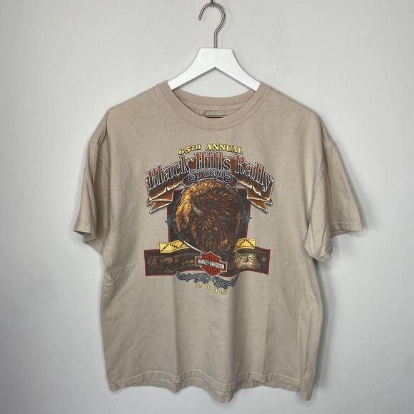 Harley-Davidson Other - Y2K Harley-Davidson Black Hills Rally Sturgis T Shirt - Men's Size Large